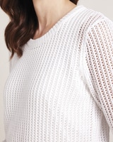 Open Stitch Long Sleeve Sweater thumbnail number 4