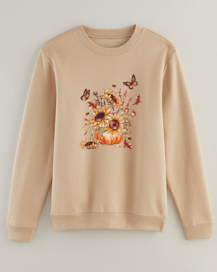 Better-Than-Basic Graphic Sweatshirt image number 1