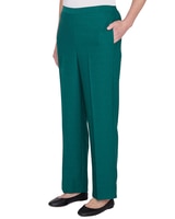 Alfred Dunner® Emerald Isle Classic Emerald Medium Length Pant thumbnail number 2