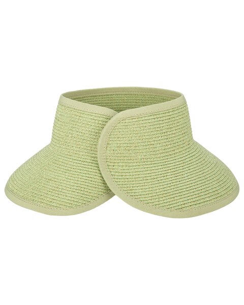 The Shimmer Mini Roll Up Visor- Ultrabraid Mini Roll Up Visor Hat
