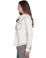 Alfred Dunner® Copenhagen Button Up Shirt Jacket thumbnail number 4