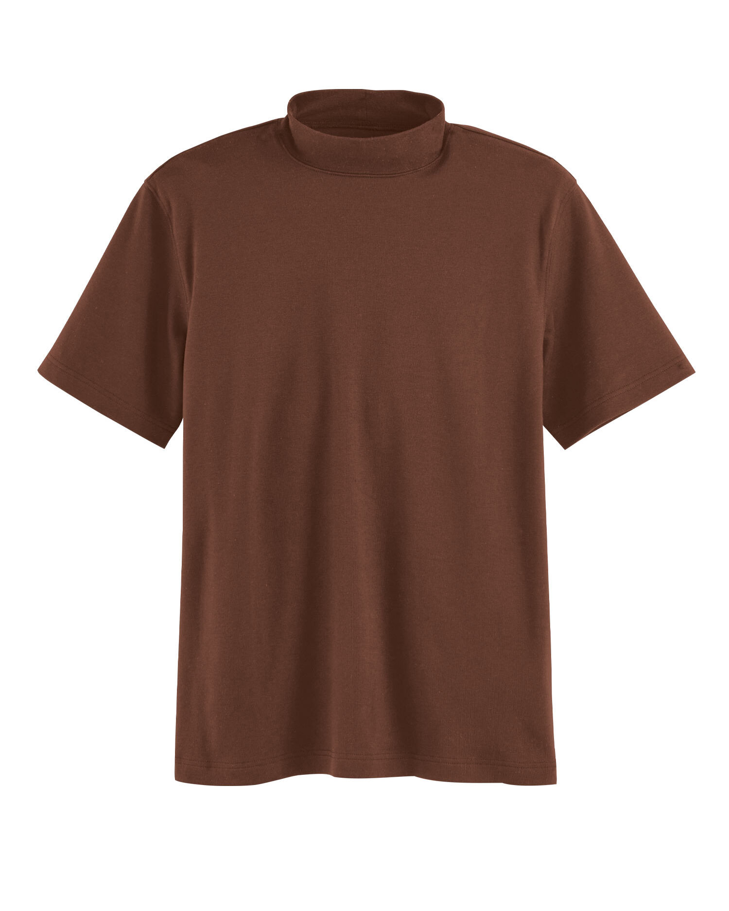 John Blair Short Sleeve Mock Neck