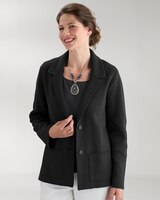 Bayside Cotton Sweater Blazer thumbnail number 1