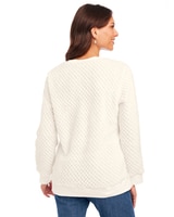 Cozy Textured Fleece Top thumbnail number 2