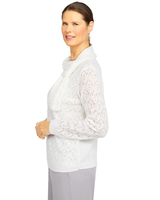 Alfred Dunner® Stonehenge Sweater With Pearl Embellishments thumbnail number 2