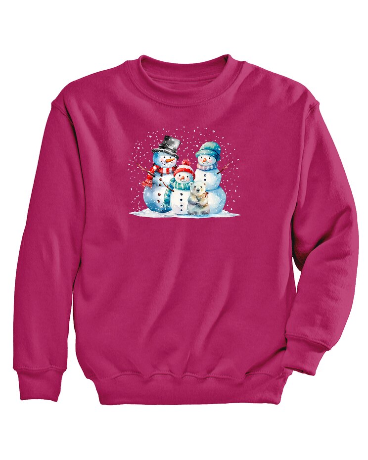 Snow Family Graphic Sweatshirt image number 1