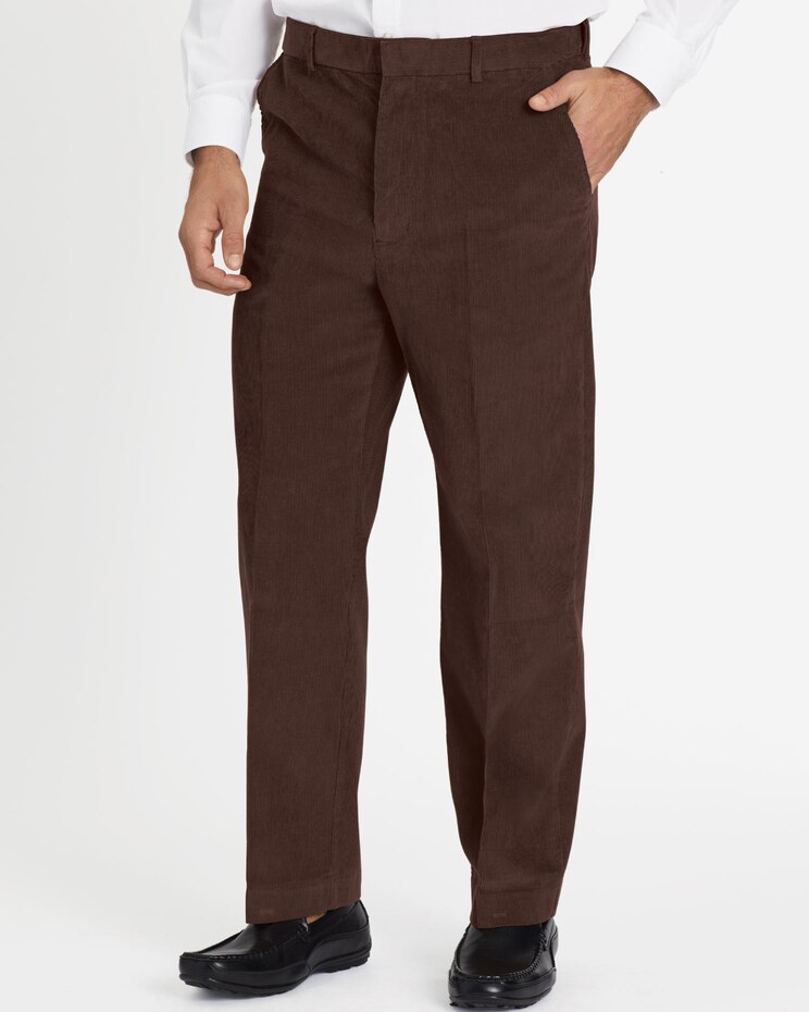 John Blair Adjust-A-Band Relaxed-Fit Corduroy Pants image number 1