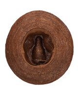 Marina - Crochet Raffia Fedora With Twisted Cording Hat thumbnail number 5