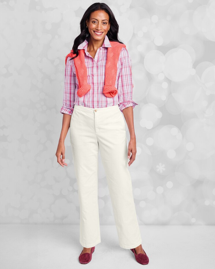 Stretch Pincord Relaxed Straight Leg image number 2