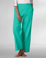 Nantucket Textured-Cotton Pants thumbnail number 1