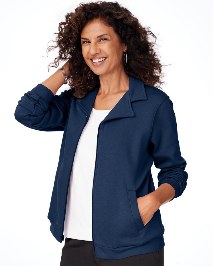 Zip-Front Fleece Jacket image number 1