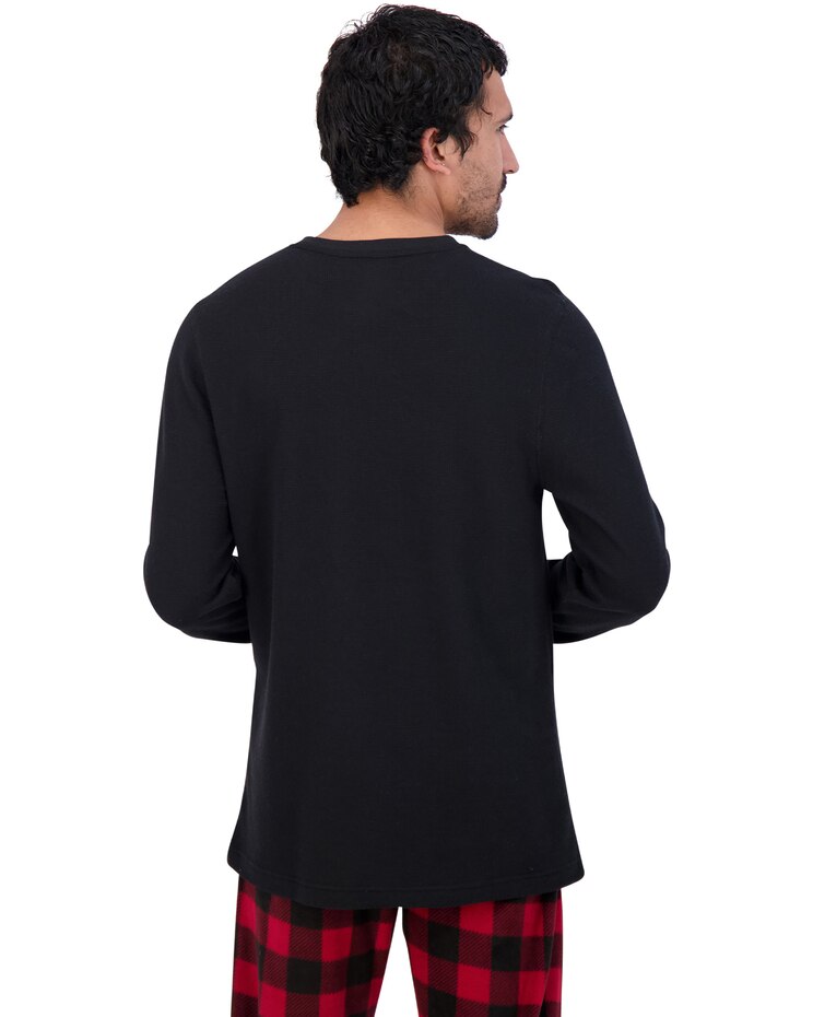 Hanes 2-Piece Fleece Sleep Set image number 4