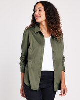 Micro Suede Big Shirt thumbnail number 1