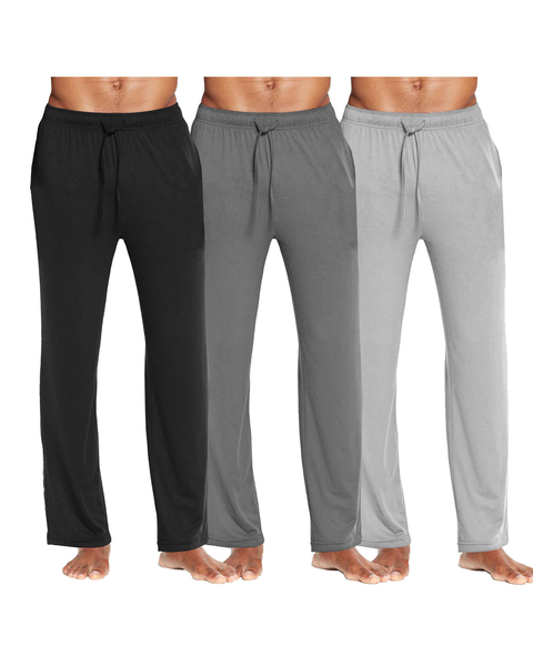 Galaxy By Harvic Classic Lounge Pants- 3 Pack