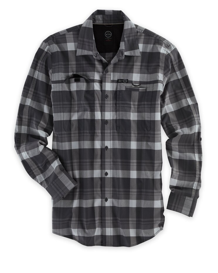 Wrangler All-Terrain Gear Hike-To-Fish Long-Sleeve Shirt image number 2