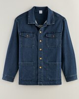 John Blair® Knit Denim Chore Jacket thumbnail number 1