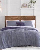 Rainey 4pc Printed Enzyme Wash Comforter Set thumbnail number 1