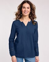 Clip Dot Peasant Top thumbnail number 1