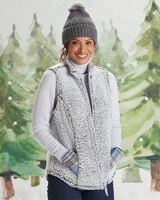 Berkshire Reversible Quilted Sherpa Vest thumbnail number 1