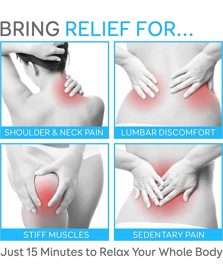 Heated Full Body Massage Mat image number 3