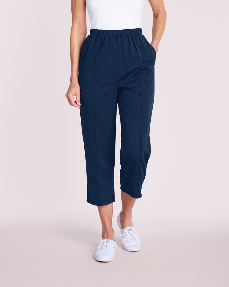 Fit & Flatter Double Knit Capris image number 1