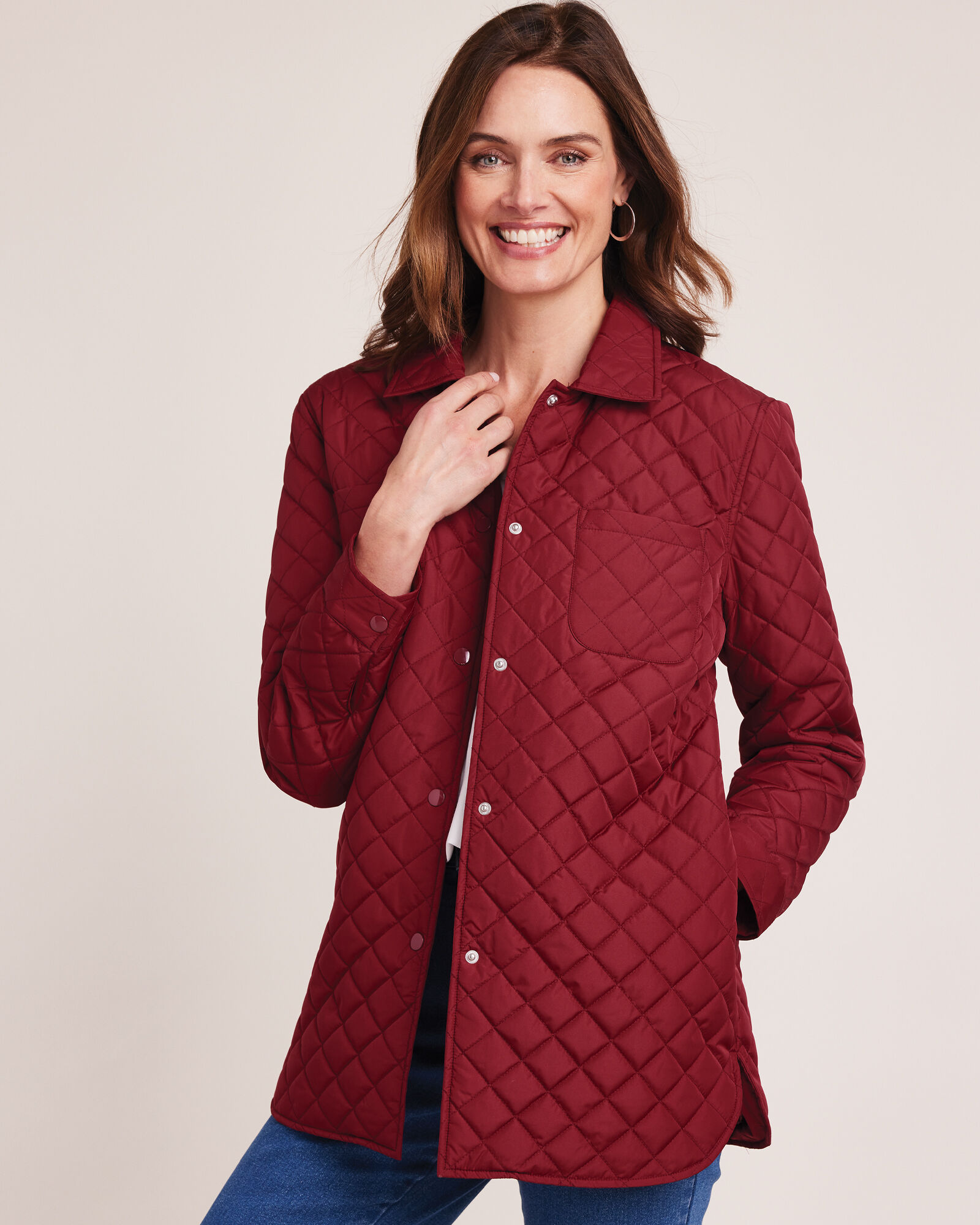 Blair quilted discount jacket