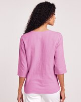 Gauze Pullover Top thumbnail number 3