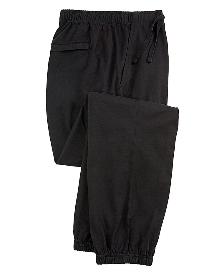 Haband Men’s Jersey Comfort Pants, Elastic Cuff image number 2