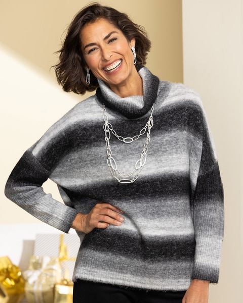Ombré Stripe Sweater