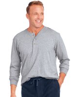 John Blair Everyday Jersey Knit Long-Sleeve Henley thumbnail number 1
