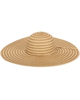 Mixed Paper And Gold Lurex Ultrabraid Floppy Hat thumbnail number 3