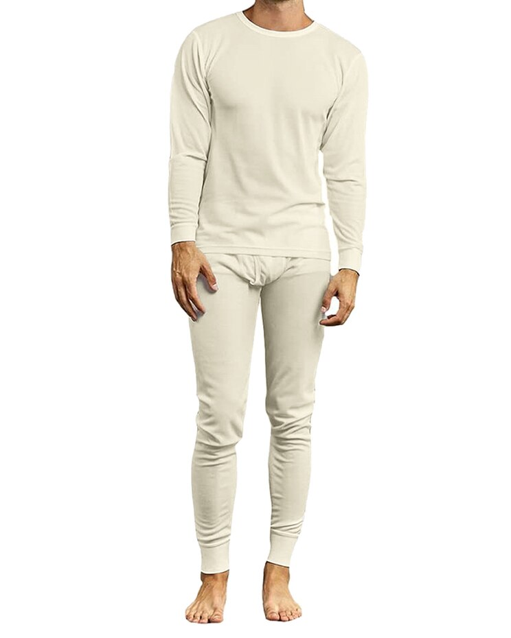 Galaxy By Harvic 2-Piece Winter Thermal Top & Bottom Set image number 1
