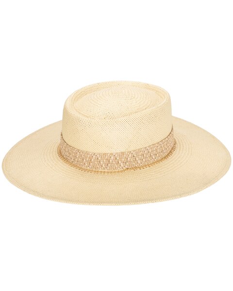 Portside - Womens Paper Weave Gambler Hat