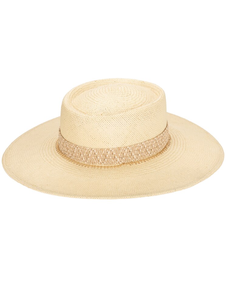 Portside - Womens Paper Weave Gambler Hat image number 3