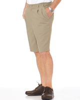 JohnBlairFlex Adjust-A-Band Relaxed-Fit Pleated Shorts thumbnail number 1
