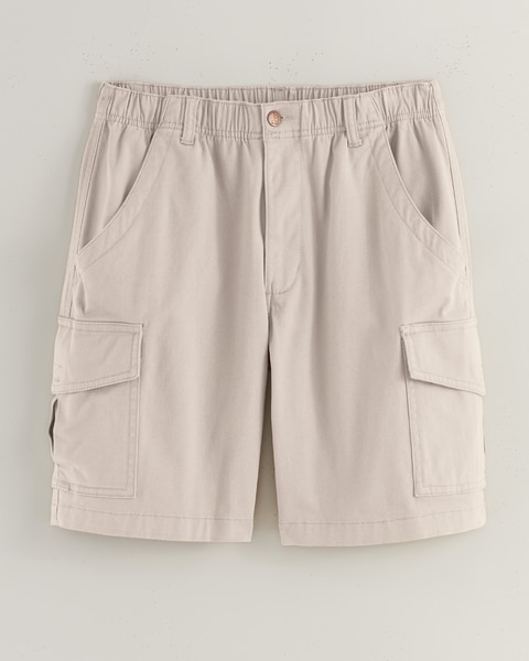 JohnBlairFlex Relaxed-Fit Full-Elastic Cargo Shorts