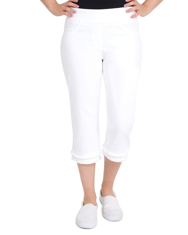 Ruby Rd® Azure Dream Denim Capri image number 1