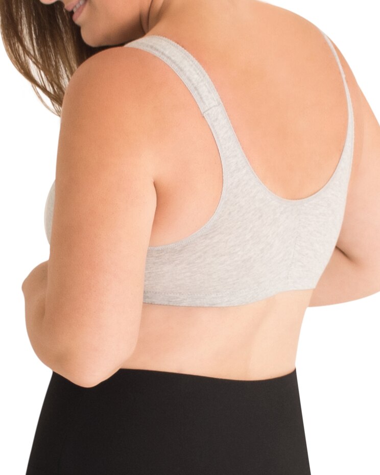 Leading Lady  Meryl Cotton Front-Closure Leisure Bra image number 3