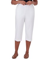 Alfred Dunner® All American Twill Capri with Pockets thumbnail number 1