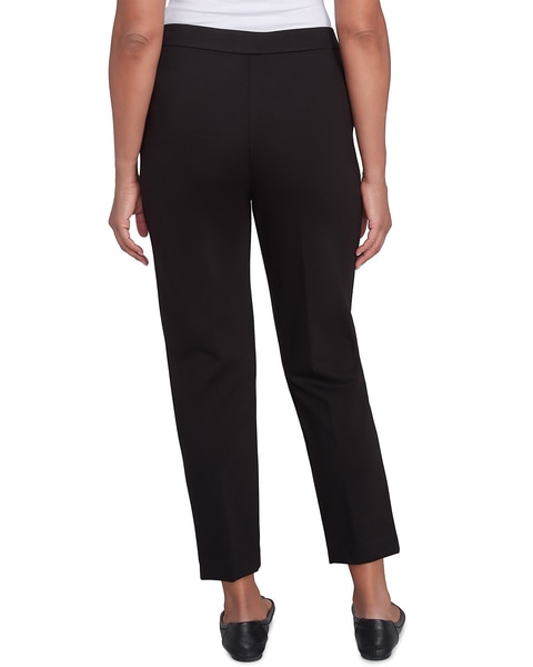 Alfred Dunner® Rue Rivoli Embroidered Leaf Medium Length Pant