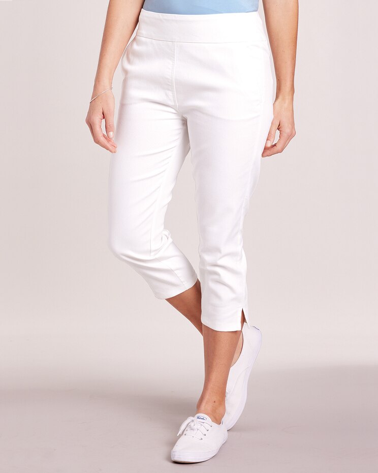 ClassicEase Stretch Capris image number 1