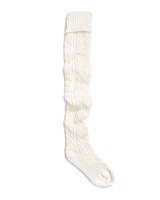 MUK LUKS Chunky OTK Cable Sock thumbnail number 1