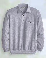Palmland® Long-Sleeve Quilted Polo thumbnail number 1