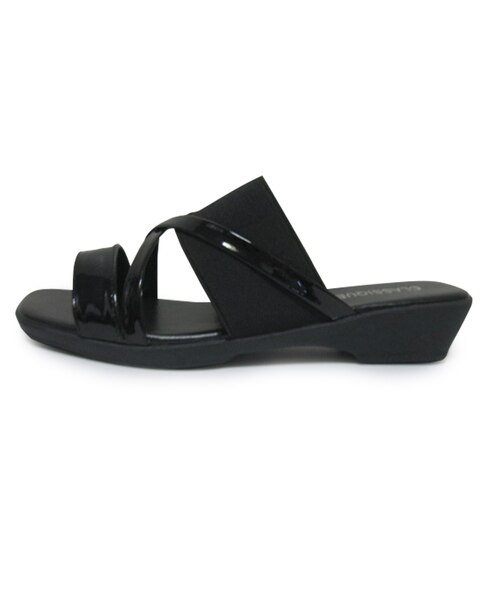 Elastic Instep Sandal By Classique