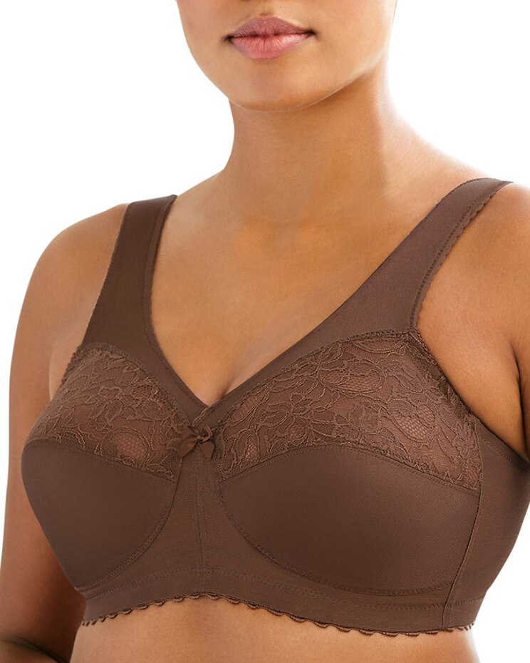 Glamorise Full Figure Plus Size MagicLift Original Support Bra Wirefree image number 1