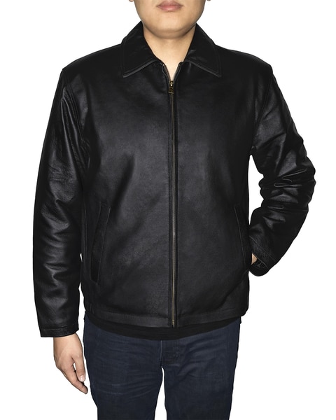 Victory Leather Open Bottom Jacket
