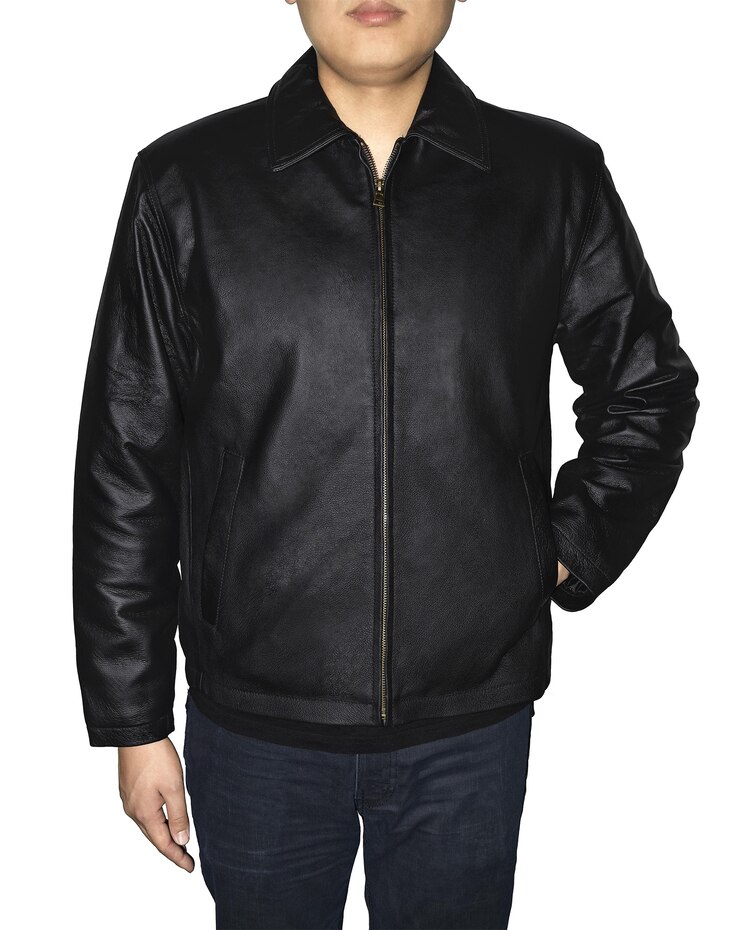 Victory Leather Open Bottom Jacket image number 1