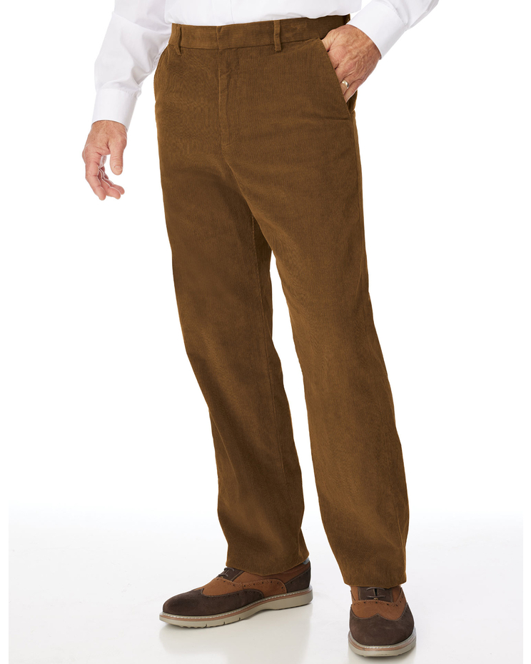John Blair Adjust-A-Band Relaxed-Fit Corduroy Pants image number 1