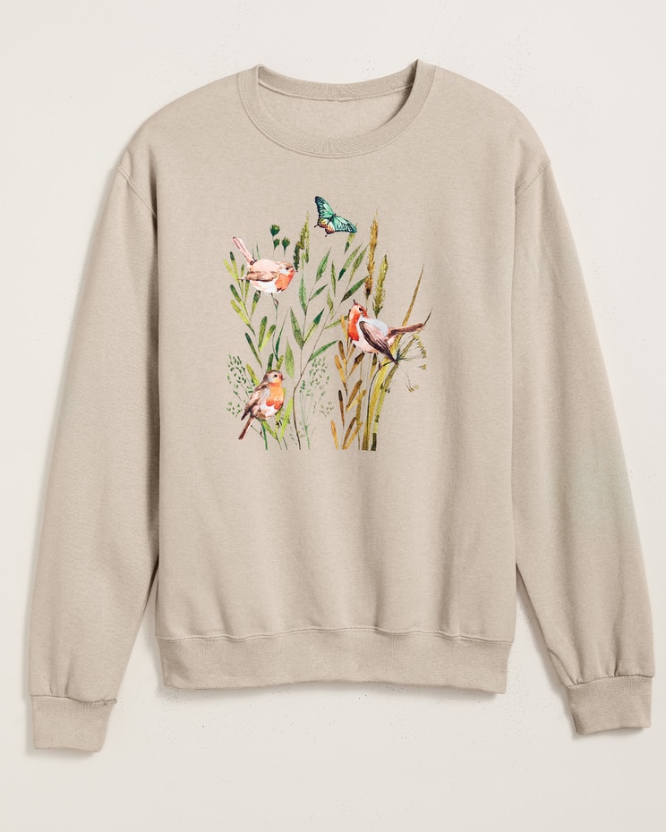 Better-Than-Basic Graphic Sweatshirt image number 1