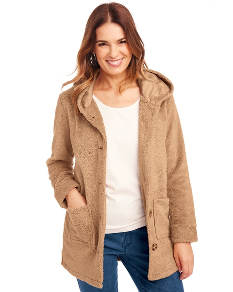 Hooded Sherpa Jacket